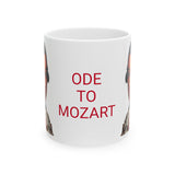 Ode To Mozart Design A on Ceramic Mug 11oz