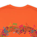 Copy of I Love Music Unisex Jersey Short Sleeve Tee (colour choices)