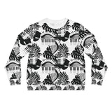 Piano Keys Design 02 on Lightweight Sweatshirt | Music Lover's Gift