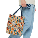 Musical Instrument Design 01 on Piano Tote Bag - Stylish Summer Accessory for Music Lovers