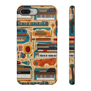 Musical Instruments Design 02 on Samsung Galaxy Phone Case - Beautiful Design for Music Lovers