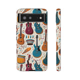 Musical Instruments Design 03 on Google Pixel Phone Case - Beautiful Design for Music Lovers