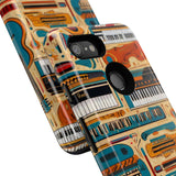 Musical Instruments Design 02 on Google Pixel Phone Case - Beautiful Design For Music Lovers