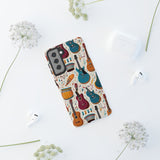 Musical Instruments Design 03 on Samsung Galaxy Phone Case - Beautiful Design for Music Lovers