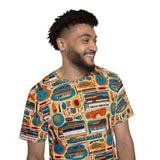 Musical Instruments Design 02 Print on Men's Sports Jersey - Beach Vibes Apparel