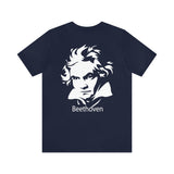 Beethoven Image on Unisex Jersey Short Sleeve Tee