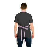 Musical Instruments Design 02 Print on Apron with 5-Color Straps | Perfect for Cooking & BBQ
