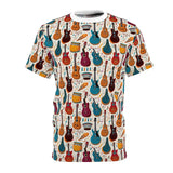 Musical Instruments Design 03 on Unisex Tee for Music Lovers