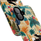 Tropical Piano iPhone Case - Floral Design for Music Lovers