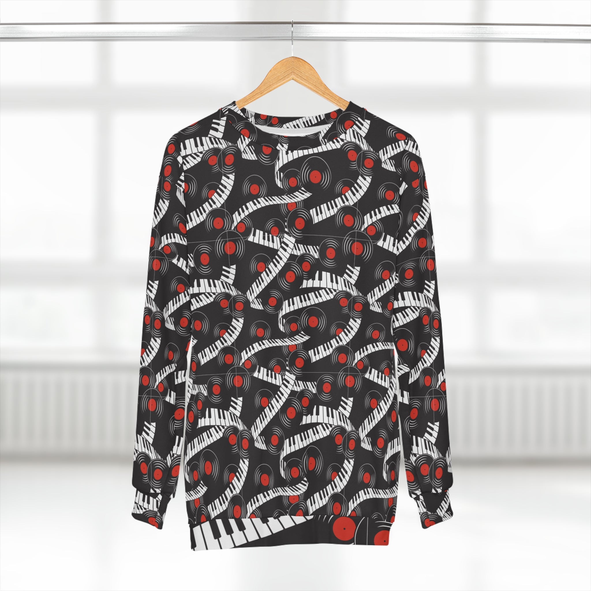 Piano Keys Unisex Sweatshirt (AOP) (6) – Musiczizi.com