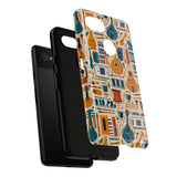 Musical Instruments Design 01 on Google Pixel Phone Case - Floral Design for Music Lovers