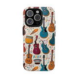 Musical Instruments Design 03 on iPhone Case - Beautiful Design for Music Lovers