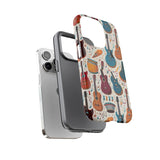 Musical Instruments Design 03 on iPhone Case - Beautiful Design for Music Lovers