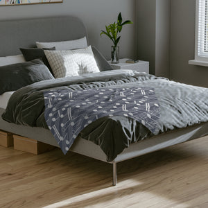 Musical Notes Velveteen Minky Blanket 1