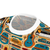 Musical Instruments Design 02 on Unisex Tee for Music Lovers