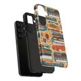 Musical Instruments Design 02 on Samsung Galaxy Phone Case - Beautiful Design for Music Lovers