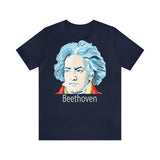 Beethoven Image on Unisex Jersey Short Sleeve Tee