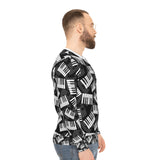 Piano Keys Design 03 on Lightweight Sweatshirt | Music Lover's Gift