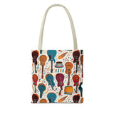 Musical Instrument Design 03 on Piano Tote Bag - Stylish Summer Accessory for Music Lovers