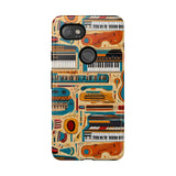 Musical Instruments Design 02 on Google Pixel Phone Case - Beautiful Design For Music Lovers