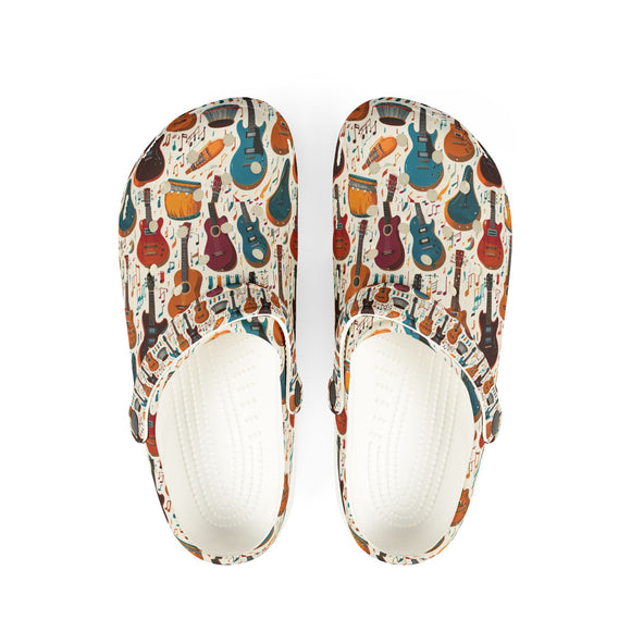 Musical Instruments Design 03 on Clogs for Summer Adventures
