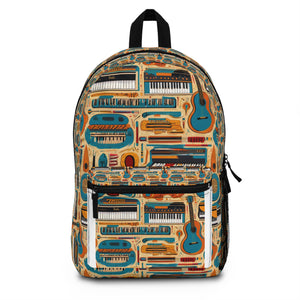 Musical Instruments Design 02 on Backpack - Beautiful Musical Design for Music Lovers