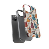 Musical Instruments Design 03 on iPhone Case - Beautiful Design for Music Lovers