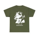 Beethoven Image on Unisex Heavy Cotton Tee