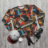 Piano Keys Unisex Sweatshirt (AOP) (7)