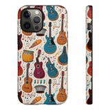 Musical Instruments Design 03 on iPhone Case - Beautiful Design for Music Lovers