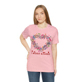 Copy of I Love Music Unisex Jersey Short Sleeve Tee (colour choices)