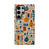 Musical Instruments Design 01 on Samsung Galaxy Phone Case - Floral Design for Music Lovers