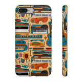 Musical Instruments Design 02 on iPhone Case - Lovely Design for Music Lovers