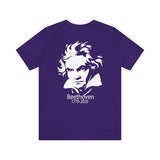 Beethoven 1770-2020 Image on Unisex Jersey Short Sleeve Tee