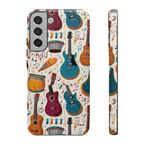 Musical Instruments Design 03 on Samsung Galaxy Phone Case - Beautiful Design for Music Lovers