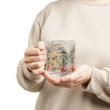 Beethoven Design 03 on Glass Mug - 10oz Coffee Cup for Music Lovers