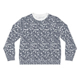 Music Notes Design 03 on Lightweight Sweatshirt | Music Lover's Gift