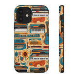 Musical Instruments Design 02 on iPhone Case - Lovely Design for Music Lovers