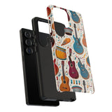 Musical Instruments Design 03 on Samsung Galaxy Phone Case - Beautiful Design for Music Lovers