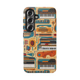 Musical Instruments Design 02 on Samsung Galaxy Phone Case - Beautiful Design for Music Lovers