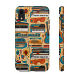Musical Instruments Design 02 on iPhone Case - Lovely Design for Music Lovers