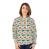 Colourful Musical Instruments Unisex Pullover Hoodie (AOP) (2)