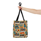 Musical Instrument Design 02 on Piano Tote Bag - Stylish Summer Accessory for Music Lovers