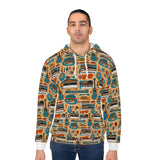 Musical Instruments Design 02 on Unisex Pullover Hoodie - Lovely Design For Music Lovers