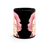 Beethoven Image 6 on Black mug 11oz