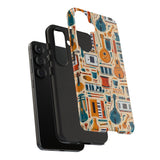 Musical Instruments Design 01 on Samsung Galaxy Phone Case - Floral Design for Music Lovers