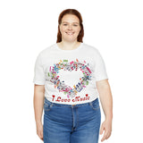 Copy of I Love Music Unisex Jersey Short Sleeve Tee (colour choices)