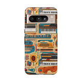 Musical Instruments Design 02 on Google Pixel Phone Case - Beautiful Design For Music Lovers