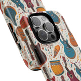 Musical Instruments Design 03 on iPhone Case - Beautiful Design for Music Lovers