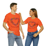 Copy of I Love Music Unisex Jersey Short Sleeve Tee (colour choices)